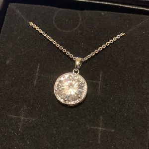 Cate & Chloe 18K White Gold Necklace